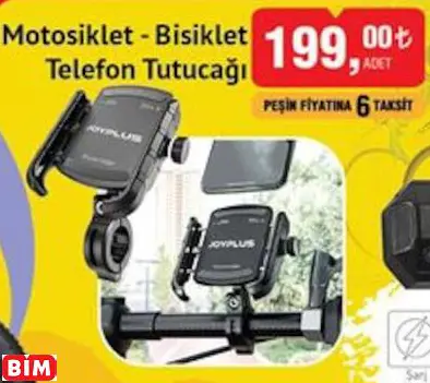 MOTOSİKLET - BİSİKLET TELEFON TUTUCAĞI MOTOSİKLET - BİSİKLET TELEFON TUTUCAĞI
